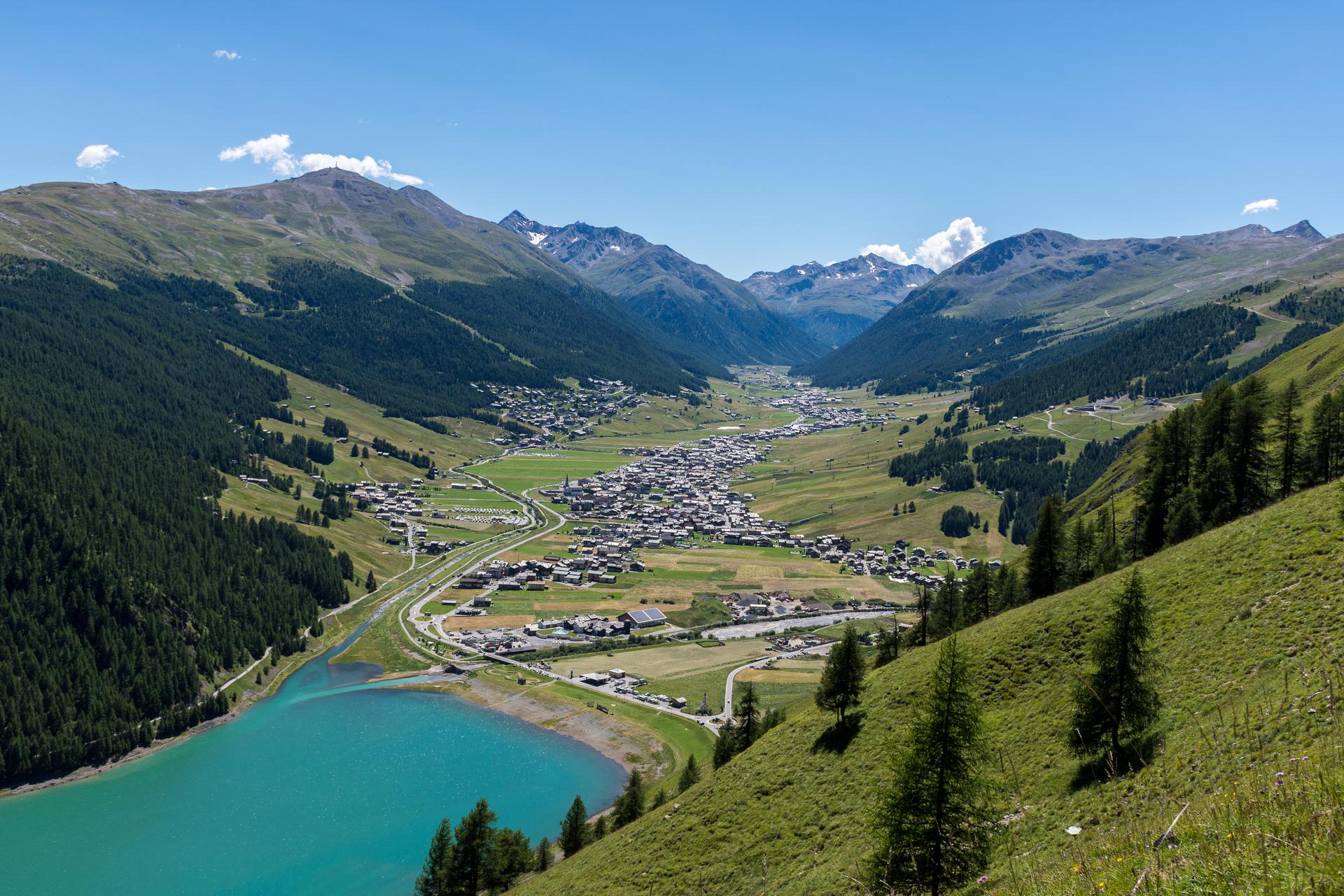 Livigno landscape